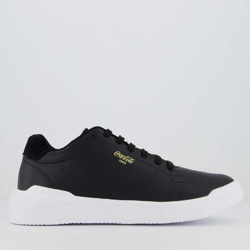 Tênis Coca Cola Soho Ease Preto: Conforto e Estilo!