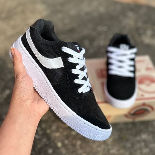 Tênis DK Skatista Caramelo Preto Camurça: Conforto e Estilo para o Dia a Dia