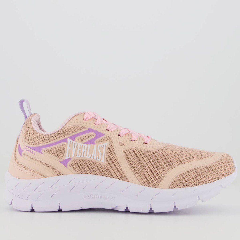 Tênis Everlast Bunker 5 Feminino Rosa e Lilás: Conforto e Estilo