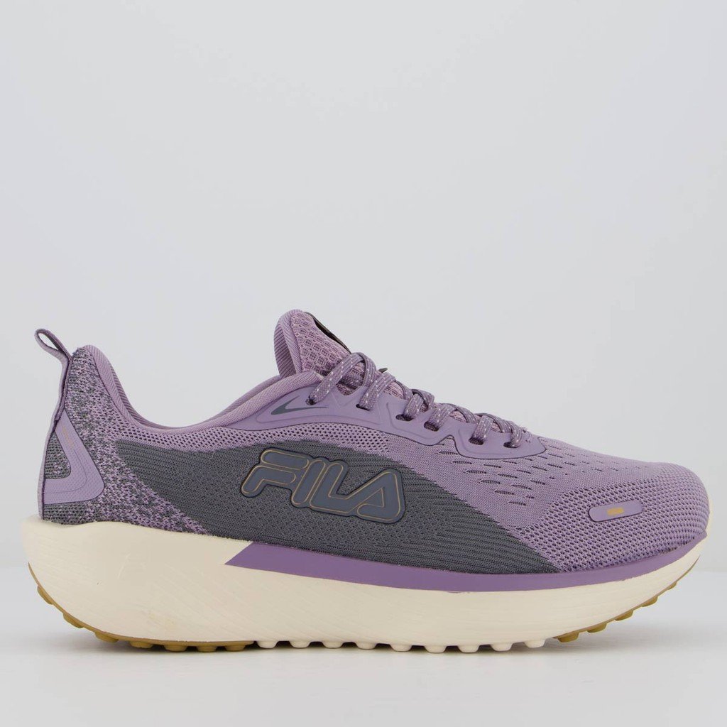 Tênis Fila Duality Feminino Lilás: Estilo e Conforto para Corrida