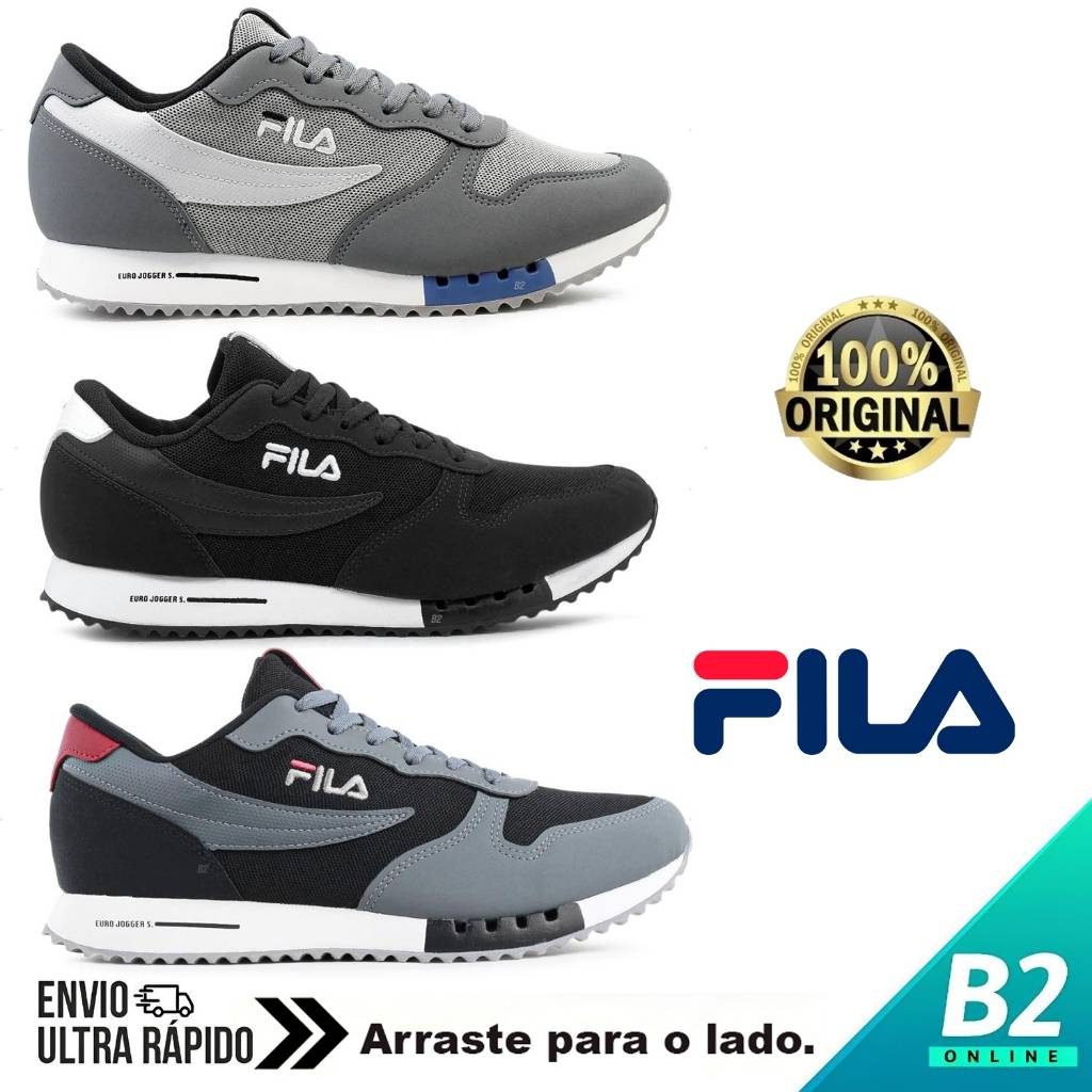 Tênis Fila Euro Jogger: Conforto e Estilo para o Dia a Dia