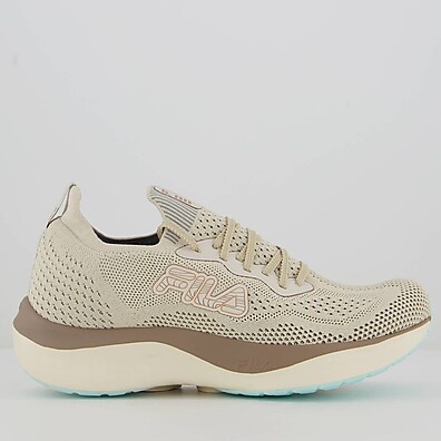 Tênis Fila Go Trainer Feminino Bege: Conforto e Estilo na Corrida