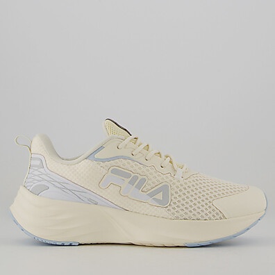 Tênis Fila Racer Comet Feminino Bege e Branco: Conforto e Estilo na Medida Certa