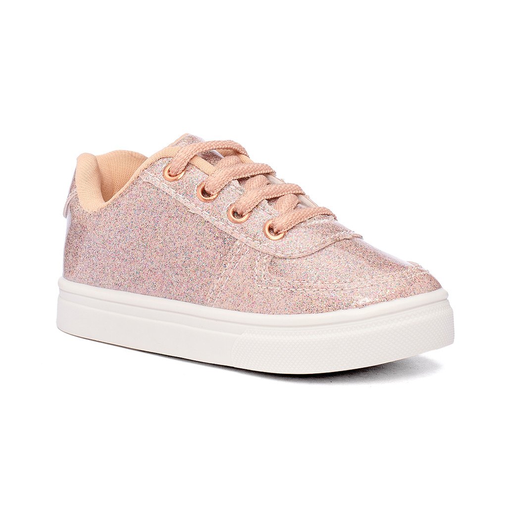 Tênis Infantil Glitter Funfy: Brilho e Conforto!