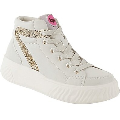 tenis-infantil-lps-fun-cano-medio-nude-com-brilho