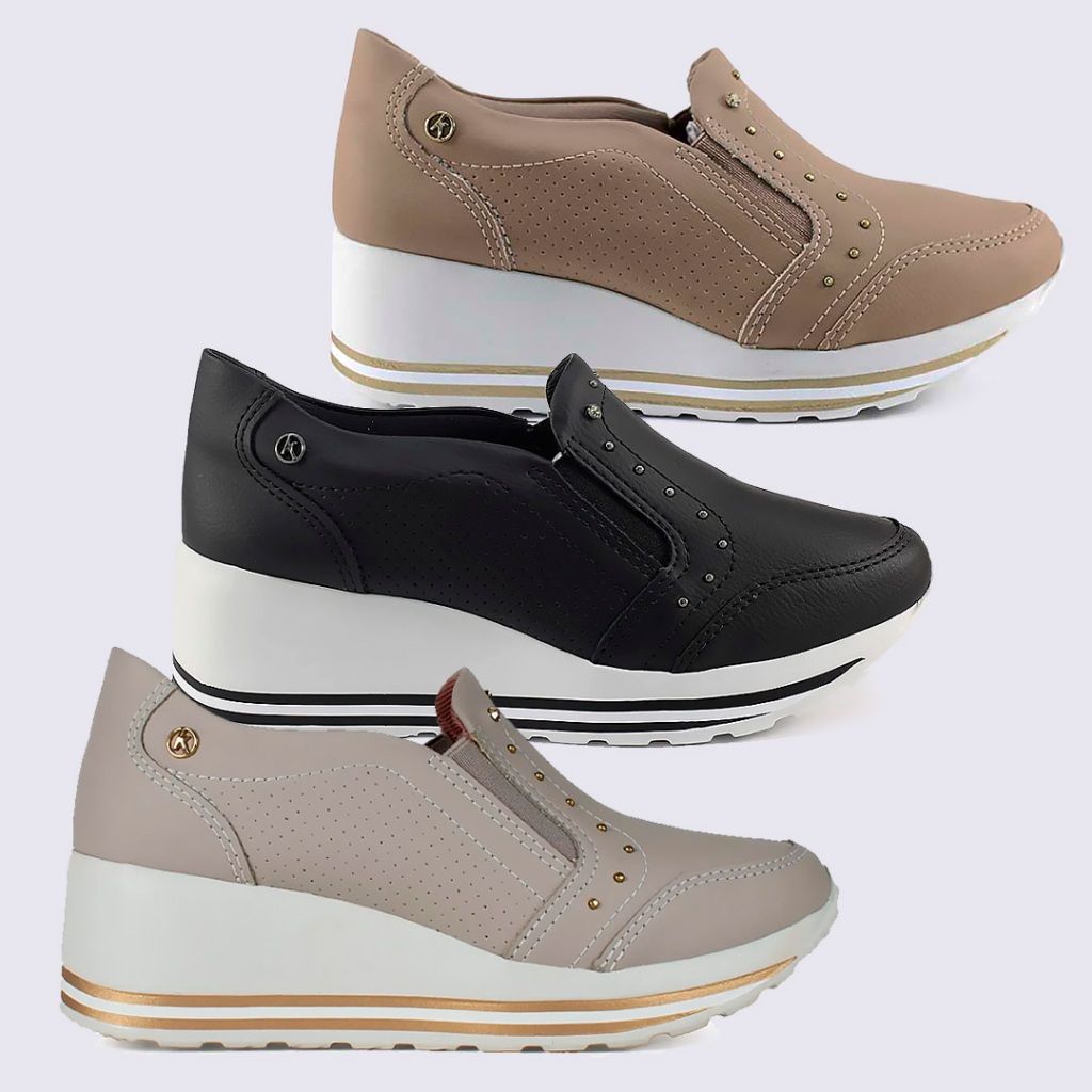 Tenis Kolosh Anabela: Conforto e Estilo!