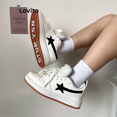 Tênis Lovito Star: Conforto e Estilo Retrô