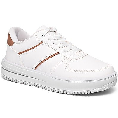Tênis Lumiss Branco: Conforto e Estilo para Você!