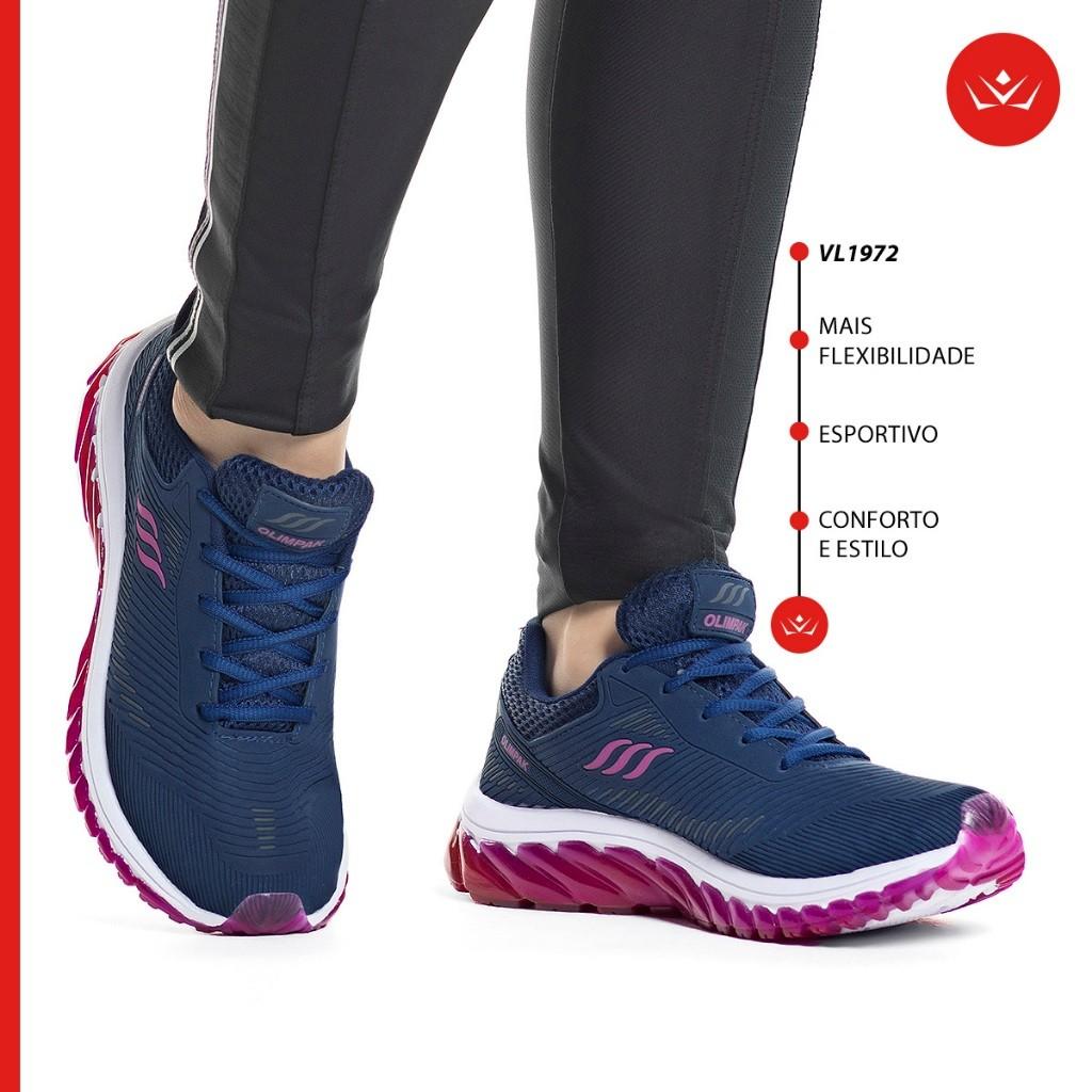 Tênis Olimpak Feminino: Leveza e Estilo!