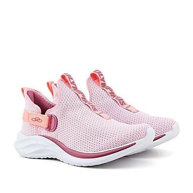 Tênis Olympikus Maneiro Kids Rosa – Conforto e Estilo para Crianças