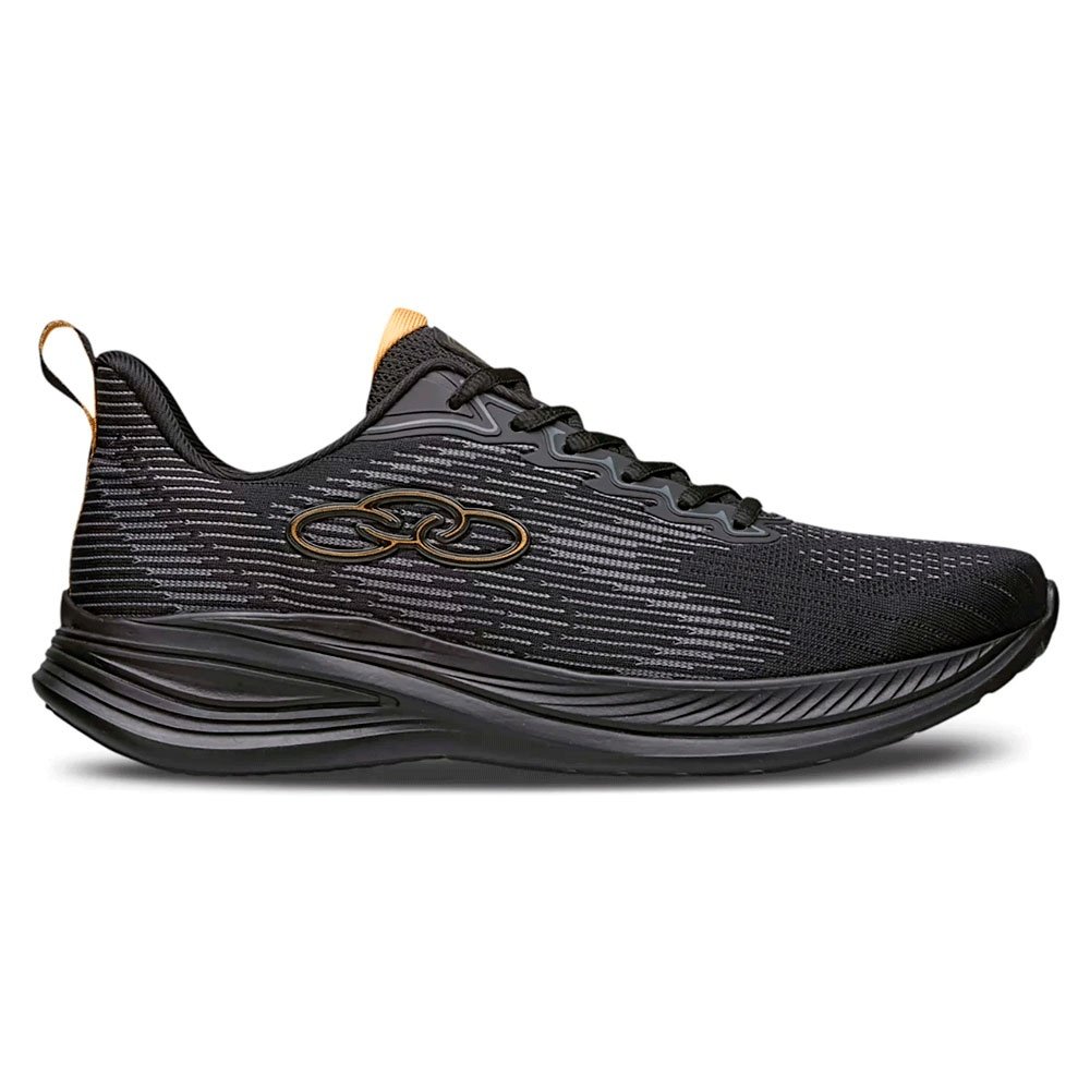 Tênis Olympikus Marte Masculino Preto-Dourado: Conforto e Estilo