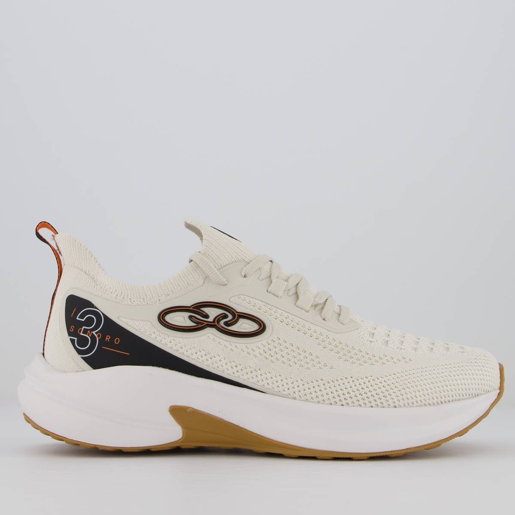 Tênis Olympikus Sonoro 3 Off-White: Conforto e Tecnologia para Seu Treino