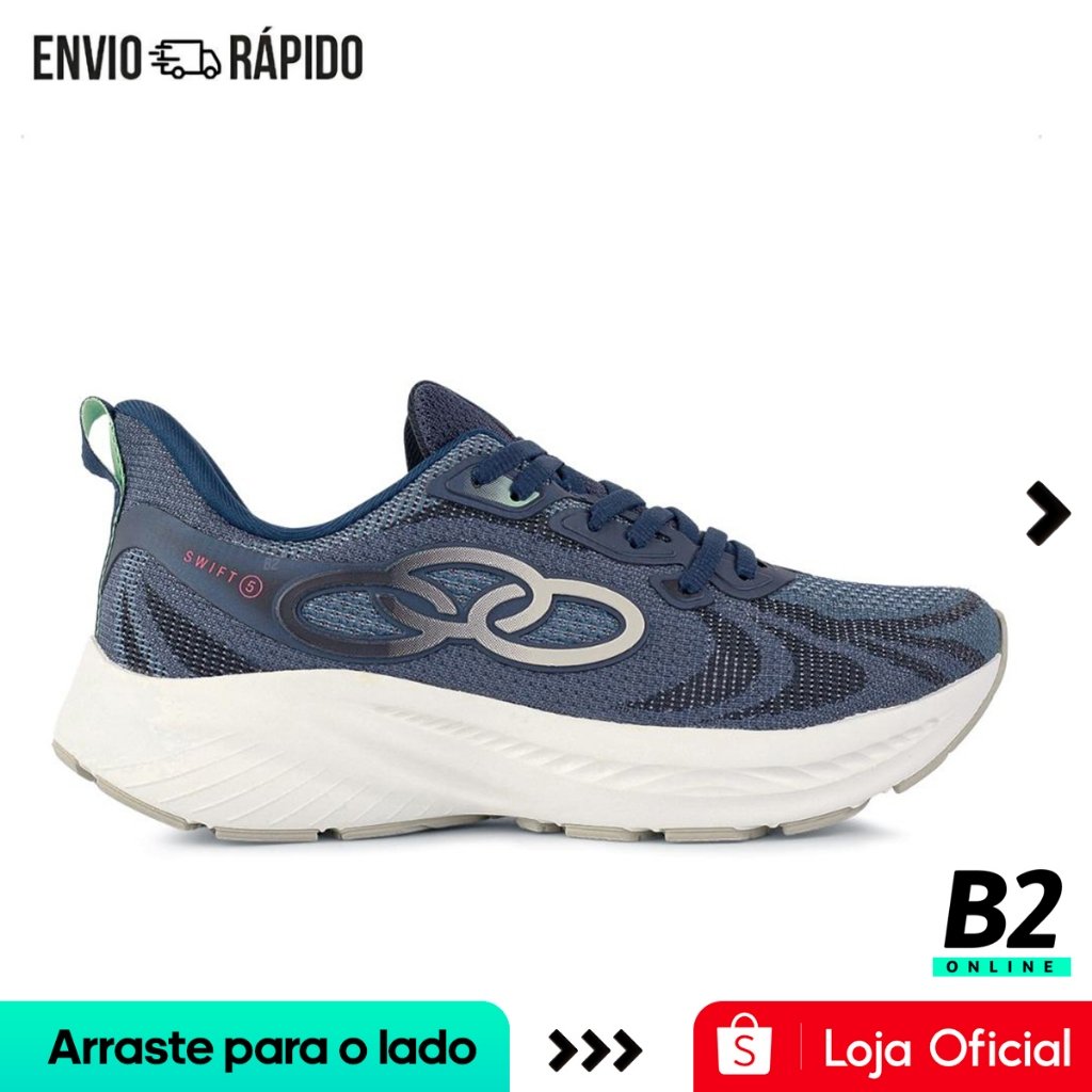Tênis Olympikus Swift 5 Feminino: Conforto e Leveza