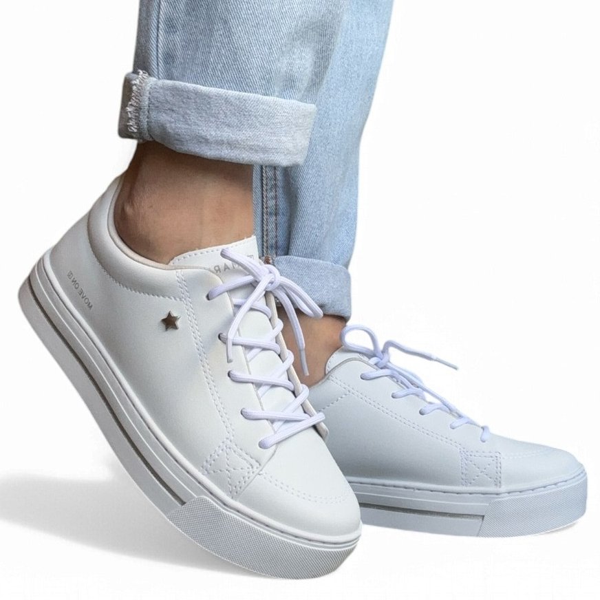Tênis Ramarim Branco: Conforto e Estilo!