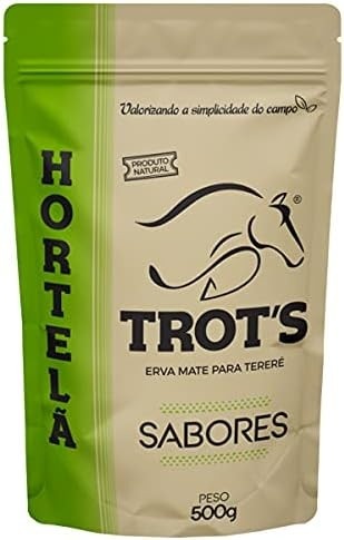 ERVA MATE PARA TERERÉ 500G HORTELÃ TROT'S