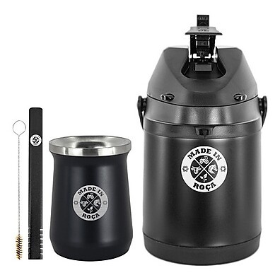 Tereré Completo: Garrafa 2.5L + Copo Inox