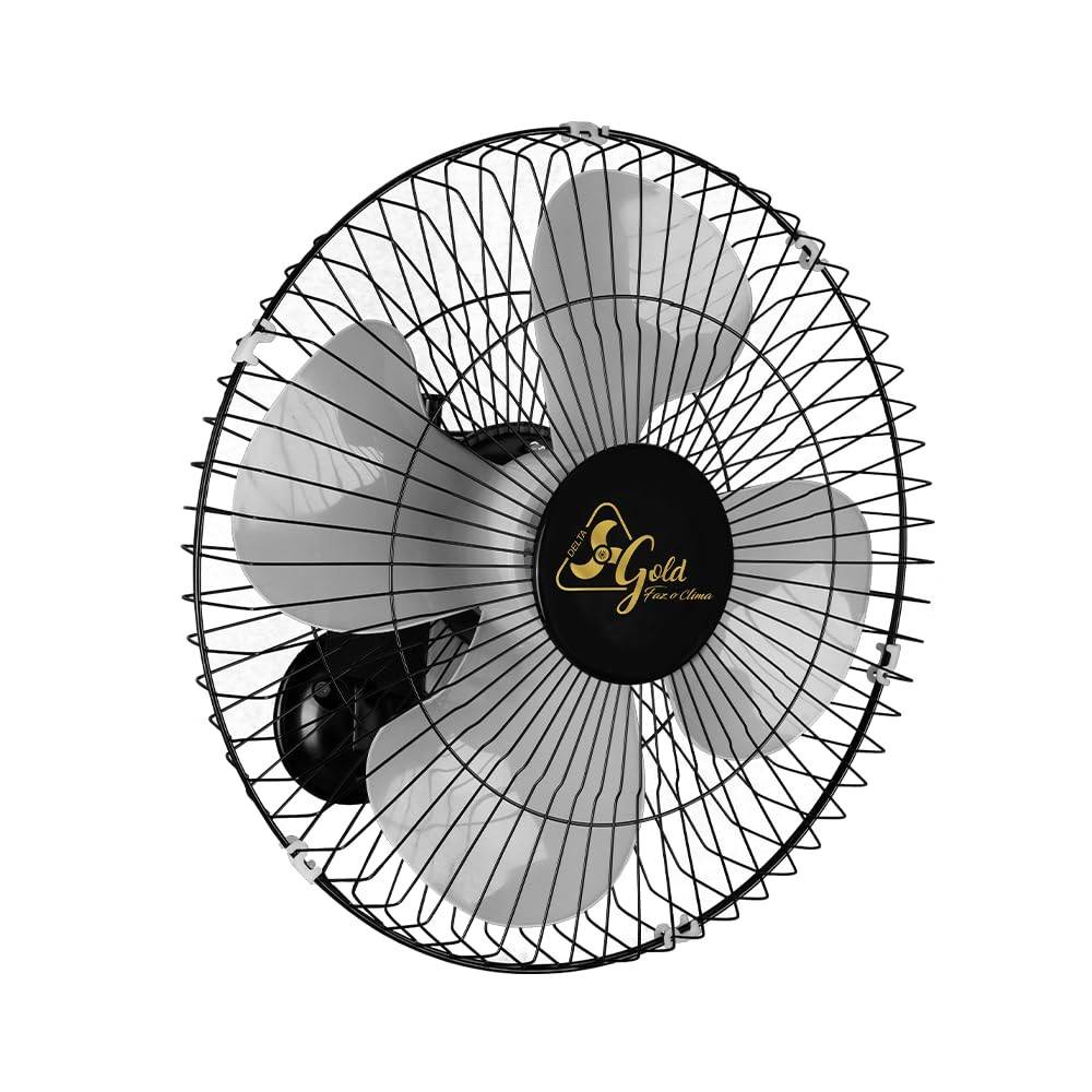 Ventilador Oscilante de Parede Gold 50 cm 200W Bivolt com Proteção Térmica