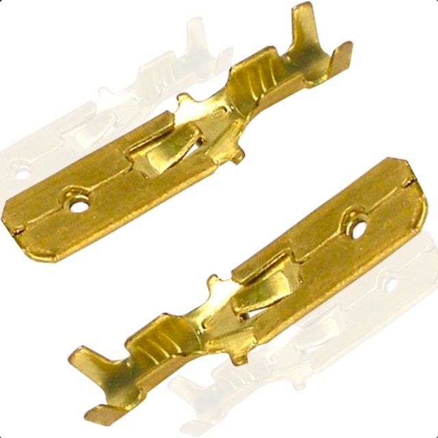 Terminal Macho Automotivo: Kit 100pçs 1mm a 2,5mm