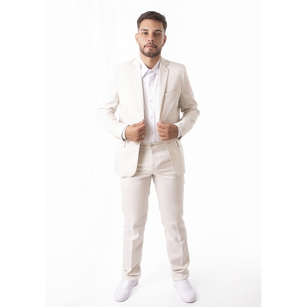 terno-italiano-slim-bege-claro-alta-costura-elegancia-e-conforto