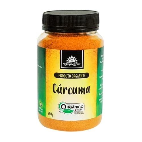 Kit 6X: Cúrcuma (Açafrão da Terra) Orgânico Kampo de Ervas 250g