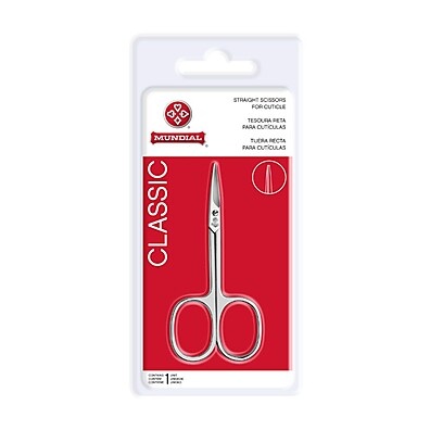 Tesoura Cutícula Mundial: Corte Perfeito em 9cm!