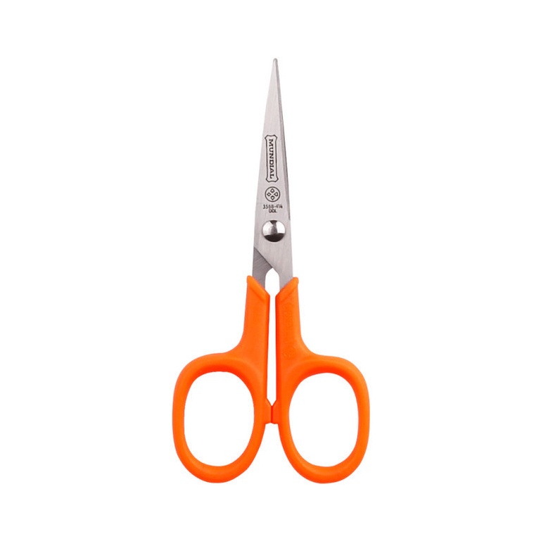 Tesoura de Bordar Pixel 4.1/4'' Laranja: Corte Preciso e Conforto