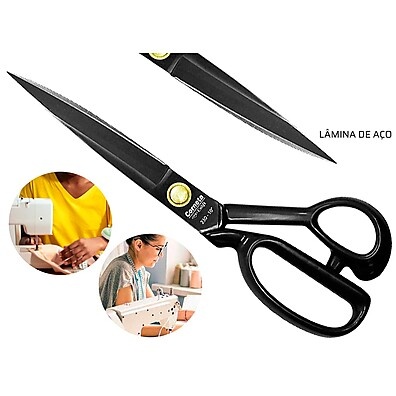 Tesoura Tapeceiro Profissional: Corte Preciso!