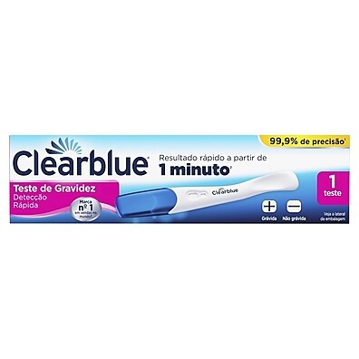 Teste de Gravidez Clearblue: Resultado Confiável em 1 Minuto