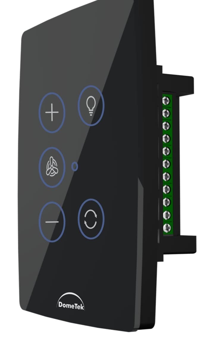Controle Inteligente Wi-Fi para Ventilador de Teto Dometek Preto – Controle Total pelo Celular