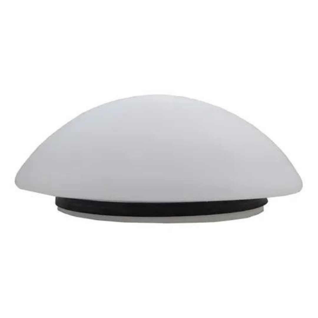 Difusor de Ventilador de Teto Volare em Vidro Fechado 30cm - Design Elegante e Funcional