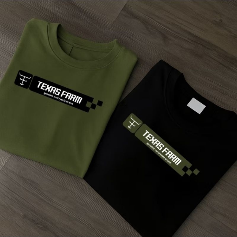 Kit 2 Camisetas Texanas 100% Algodão - Chifre + Texas