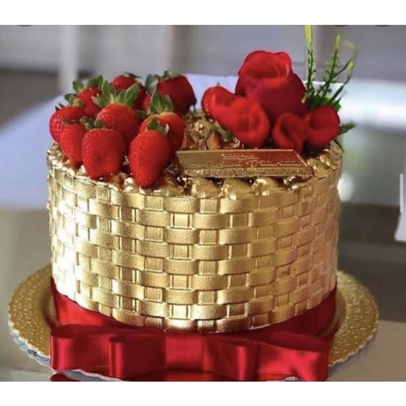 Textura Ratan BWB: Decore Bolos com Elegância