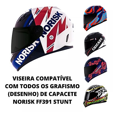 Reparo Lateral Capacete: Norisk, LS2, Texx 🛡️