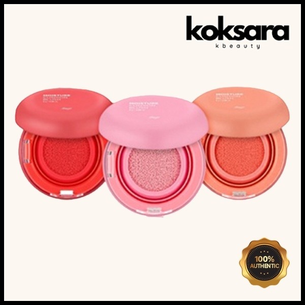 The Face Shop: Blush Cushion Hidratante 3 Cores
