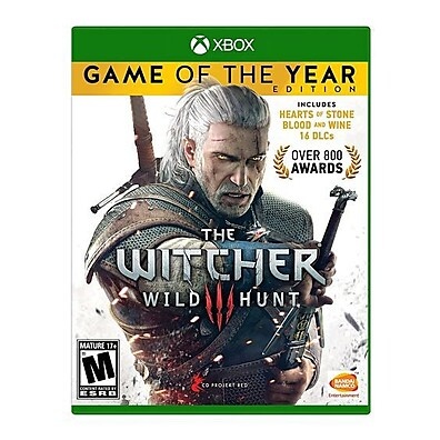 The Witcher 3 GOTY Xbox One Físico: Jogo Completo com Expansões
