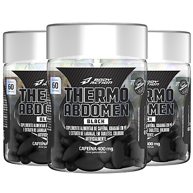 Thermo Abdomen Black: Queime Gordura e Defina a Barriga!
