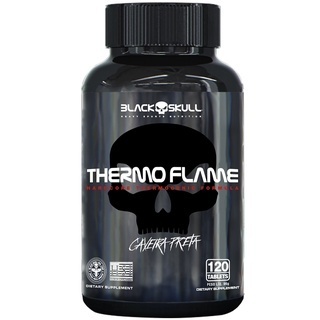 Thermo Flame Black Skull: Queime Gordura e Tenha + Energia!