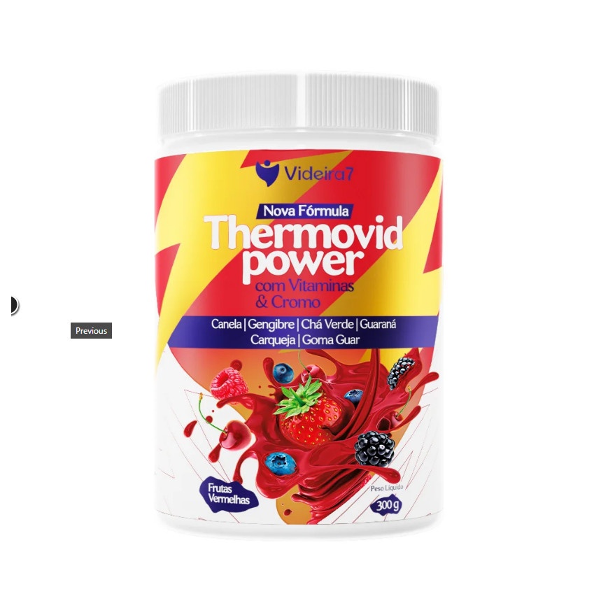 Thermovid Power: Termogênico Natural para Queimar Gordura
