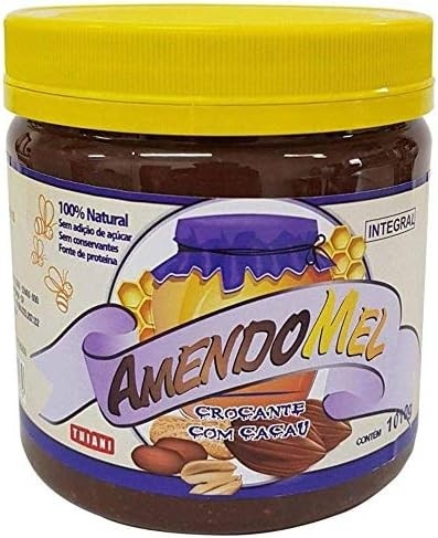 Pasta de Amendoim Crocante c/Mel e Cacau (1kg) - Thiani