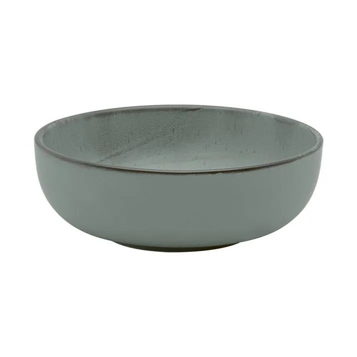 Tigela Flat Pacífico 600ml: Design Natural para Sopas e Cereais