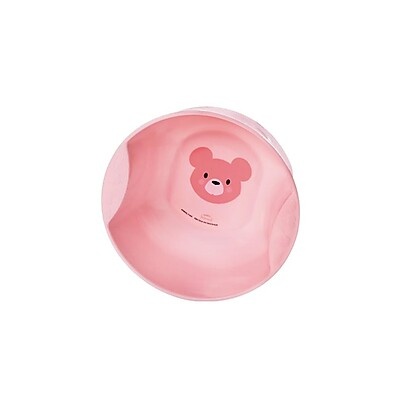 Tigela Infantil Bear Rosa: Alimentação Segura e Divertida