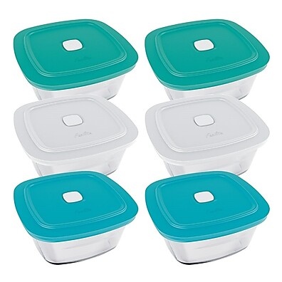 Tigelas Marinex 2L com Tampa: Kit 6 Peças!