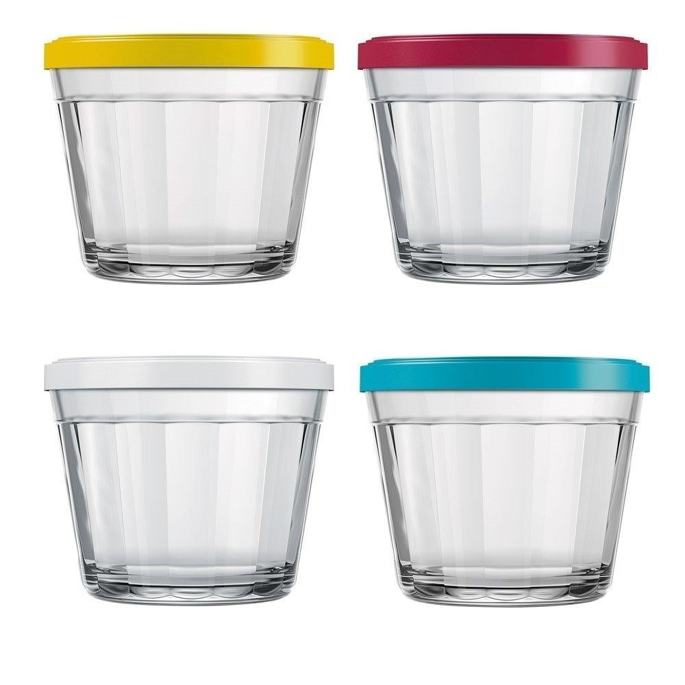 Tigelas Nadir Americano 150ml: Kit com 12 + Tampas