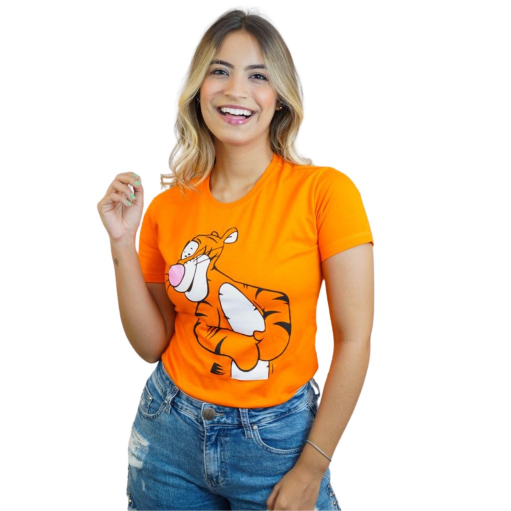 Tigrão Laranja: A T-shirt Divertida do Timão & Pumba!