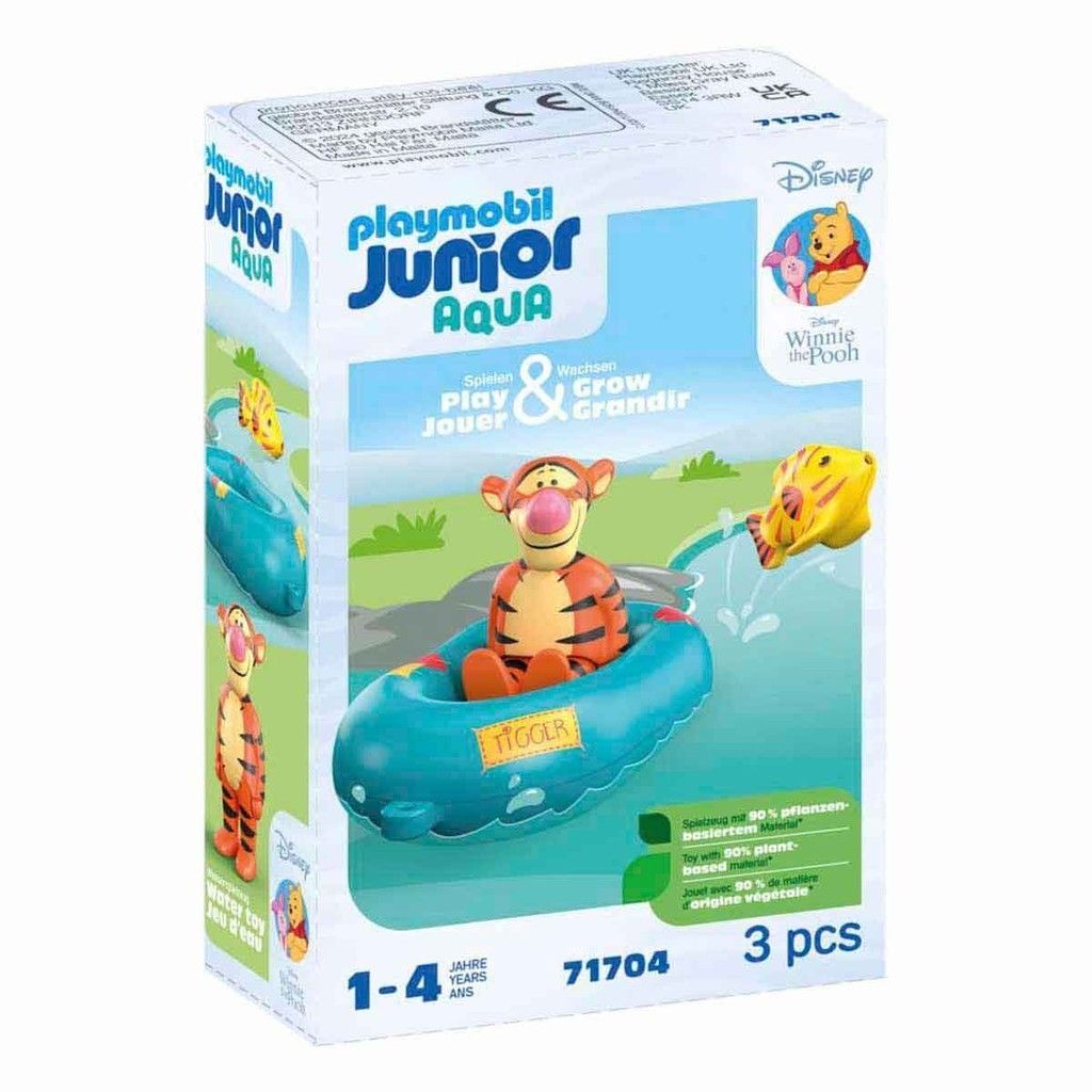 Tigrão no Bote: Aventura Aquática Playmobil!