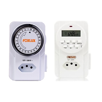Timer Foxlux: Automatize e Economize!