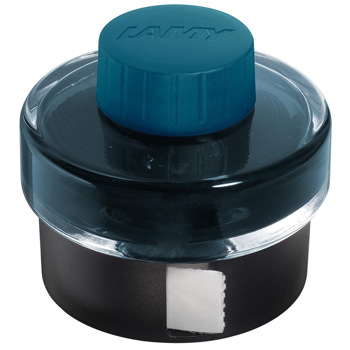 LAMY T52 Ink Gasolina 50 ml - Frasco de tinta com reservatório - Suporte de plástico com rolo de papel absorvente