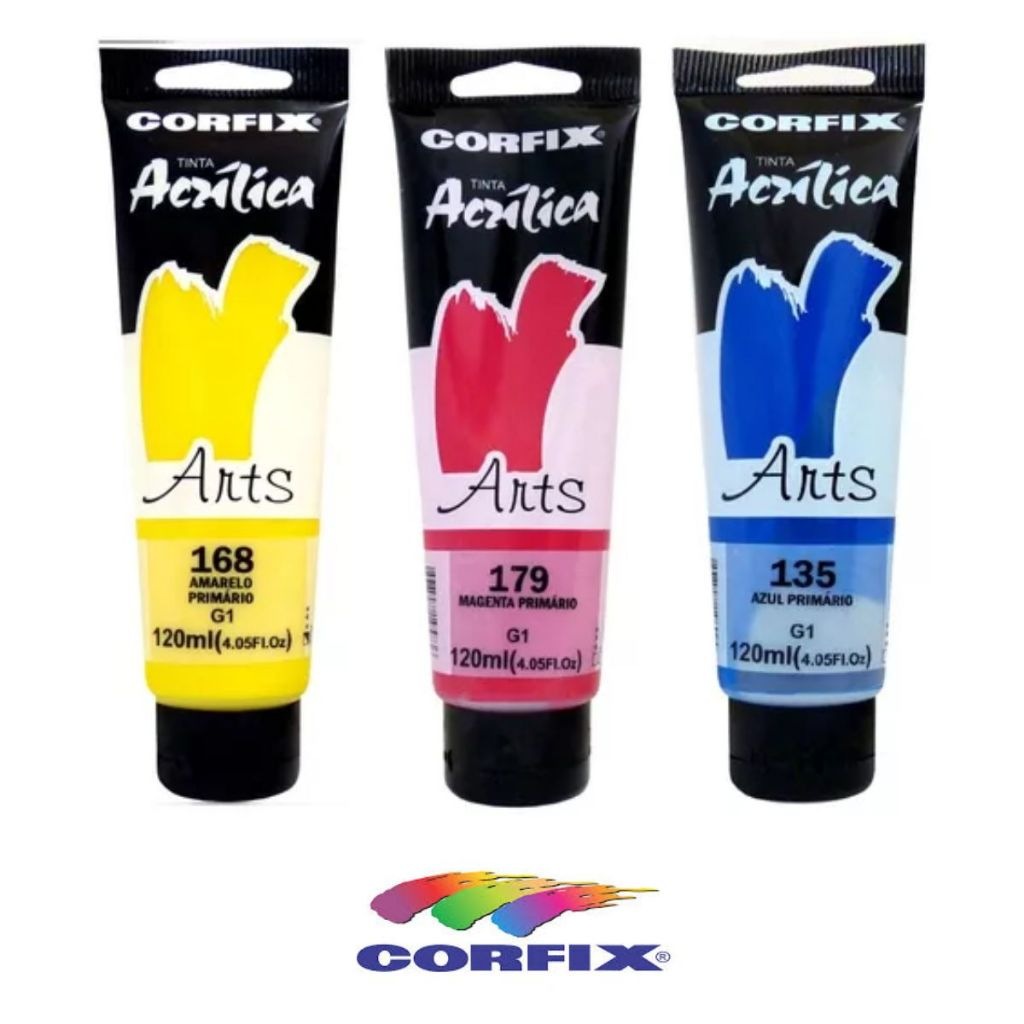 tinta-acrilica-arts-corfix-120ml-pintura-profissional-com-cobertura-impecavel
