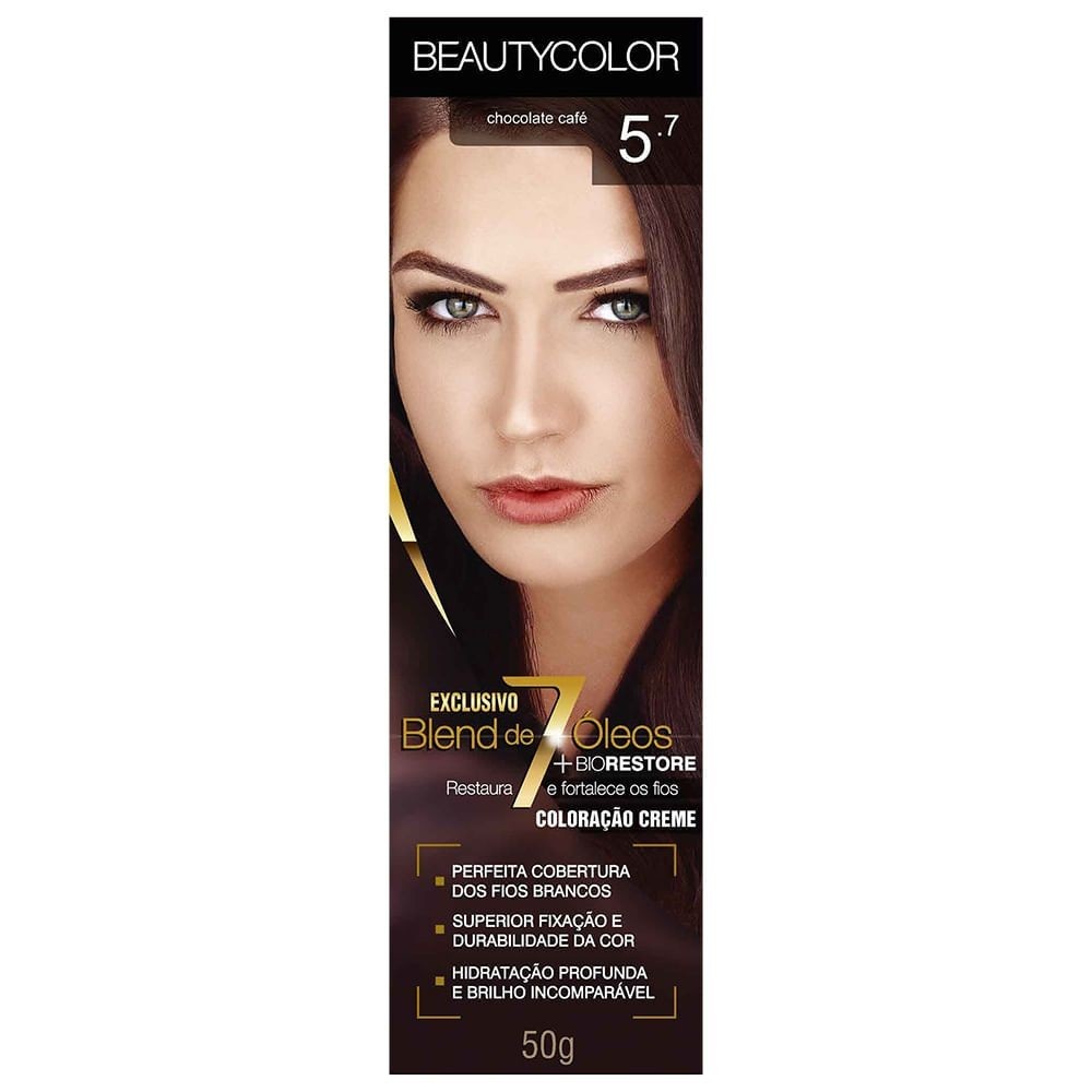 Tinta Beauty Color 5.7: Chocolate Café Radiante