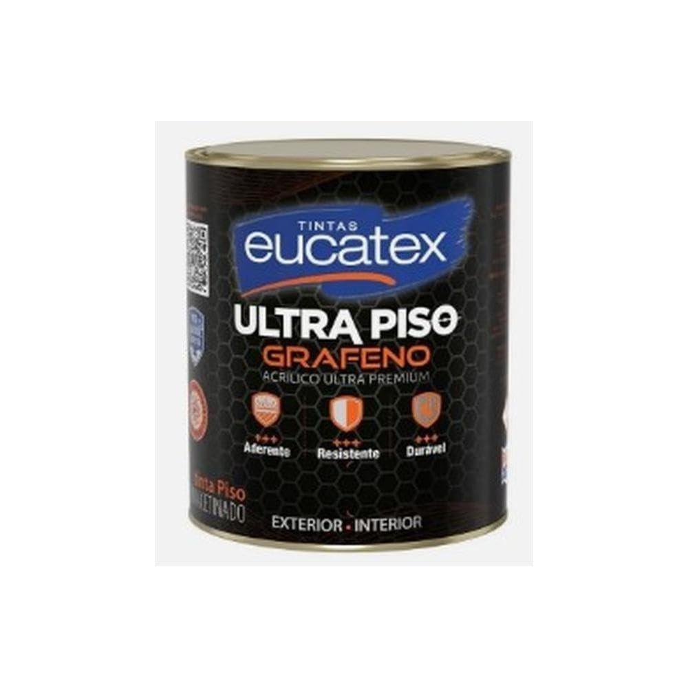 Tinta Acrílica para Piso Premium 900ml - Castor Grafeno Eucatex | Alta Durabilidade e Acabamento Semicetinado